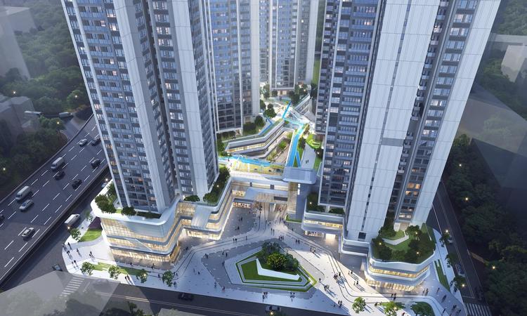 天健和郡府效果图