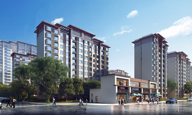 中国铁建花语拾光效果图