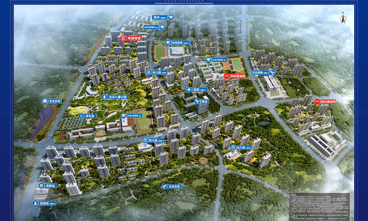 兰州碧桂园三期-兰碧文璟城效果图