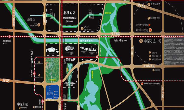 融信奥体世纪交通图