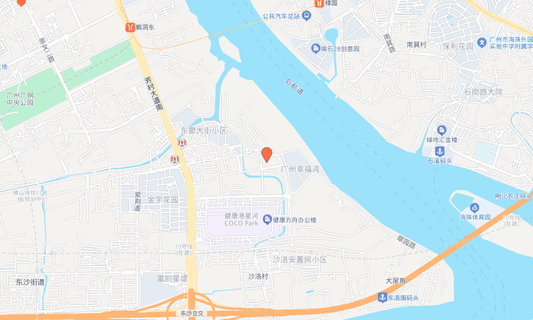 保利珠江印象交通图