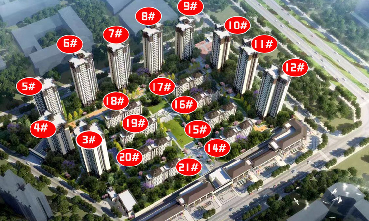 永兴公园华府楼层平面图