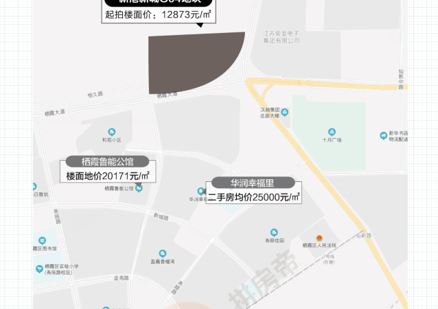 江悦润府交通图