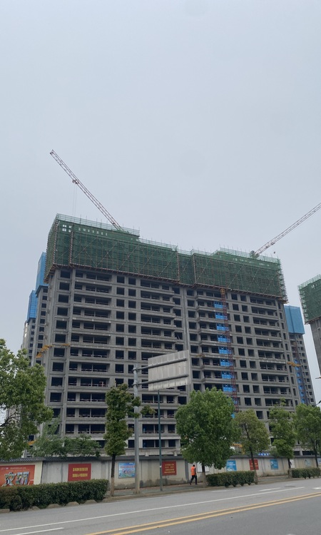 中粮观澜祥云施工进度图