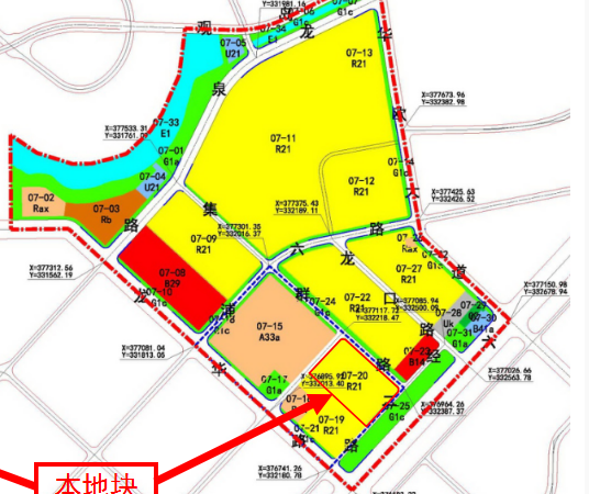 龙光玖荣府交通图