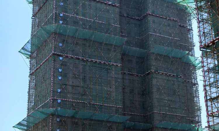 上流和苑施工进度图