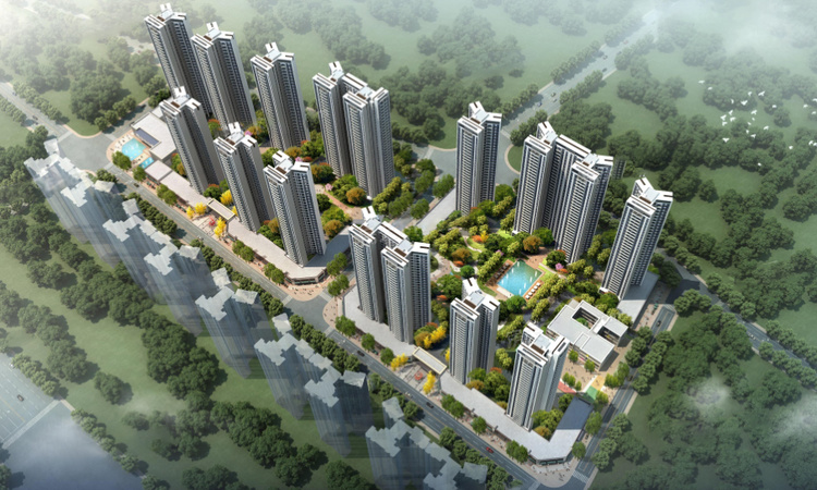 江门玉兰花园效果图