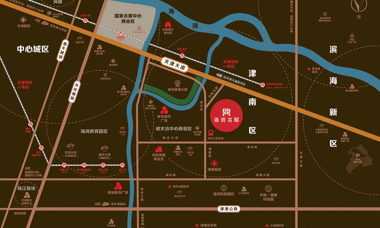 国展东壹号海玥名邸交通图