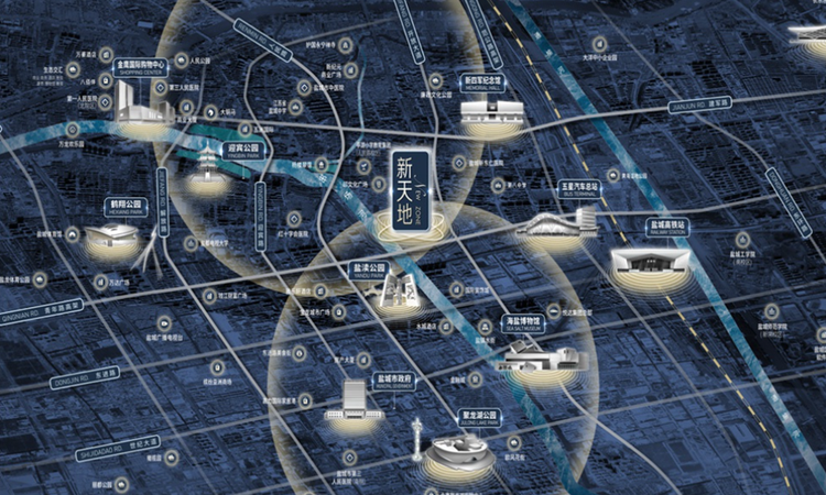 绿地香港·新天地交通图