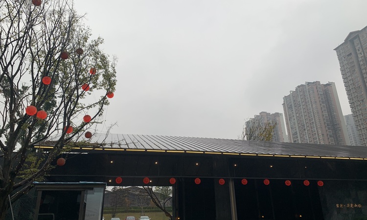 龙湖·温泉山语施工进度图