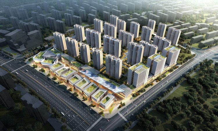 万科智慧未来城效果图