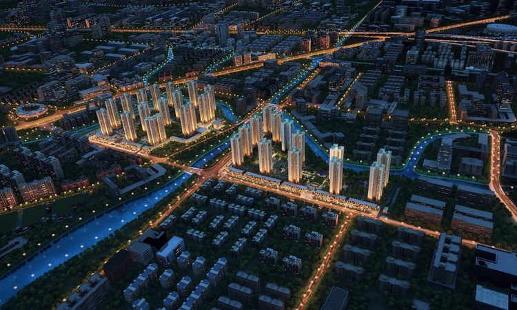 中国铁建领秀公馆效果图