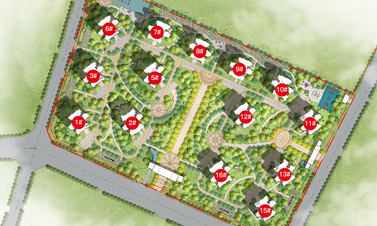 金府名门楼层平面图