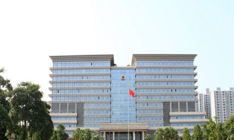 美林江畔实景图