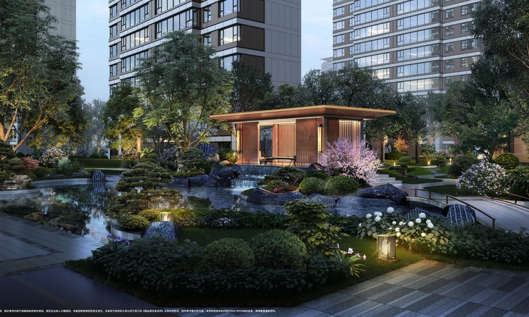 越秀麓端府效果图