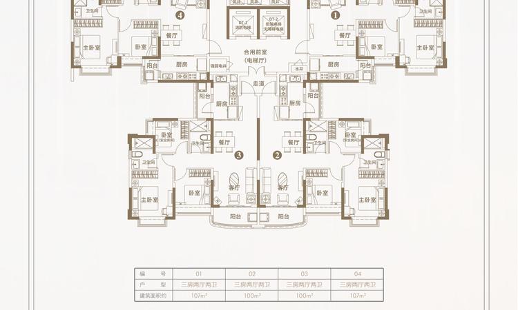 广州阳光半岛楼层平面图