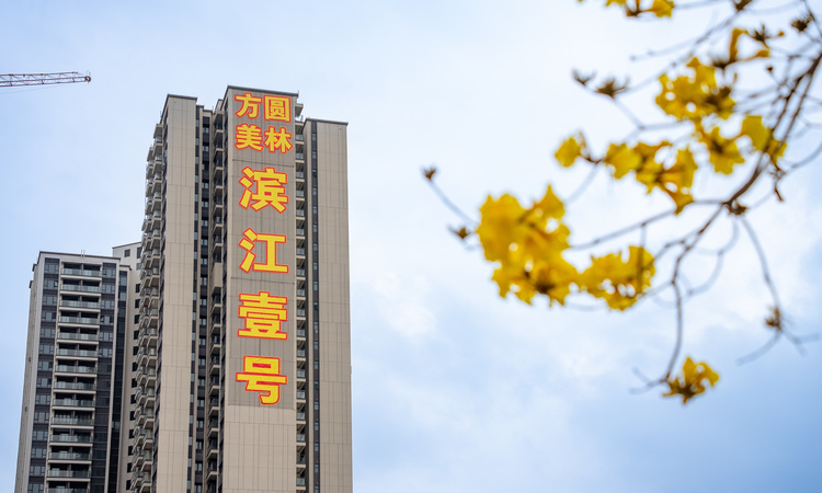 方圆美林·滨江壹号施工进度图