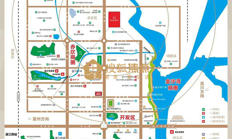 阳光城丽景湾交通图