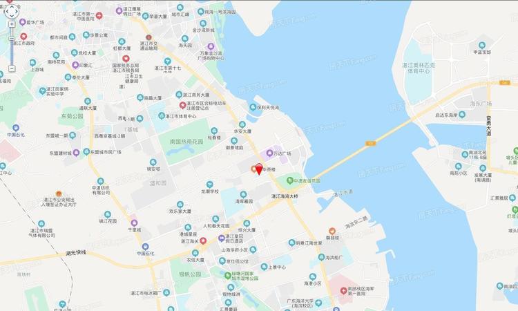 中交滨海广场交通图