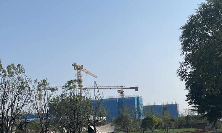 南水高新未来社区施工进度图