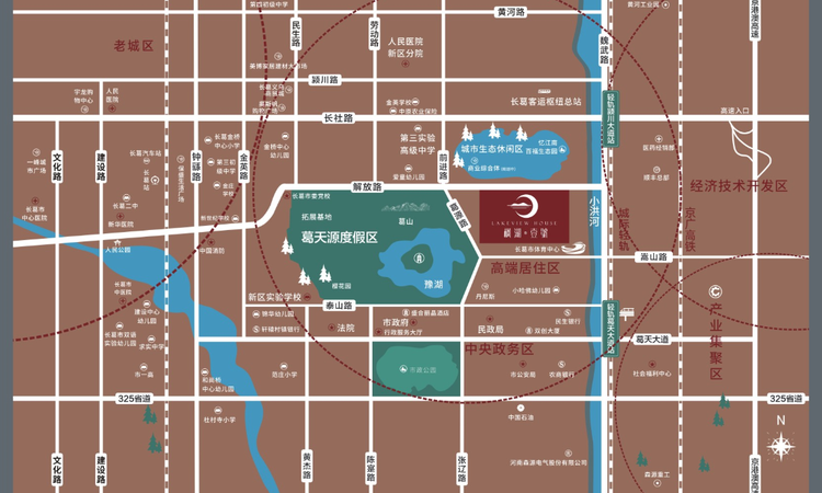 枫湖·壹號交通图