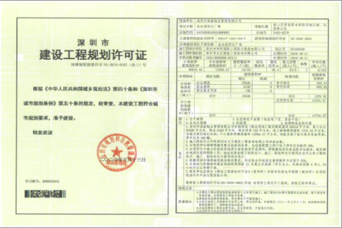 金众麒麟府楼盘证照