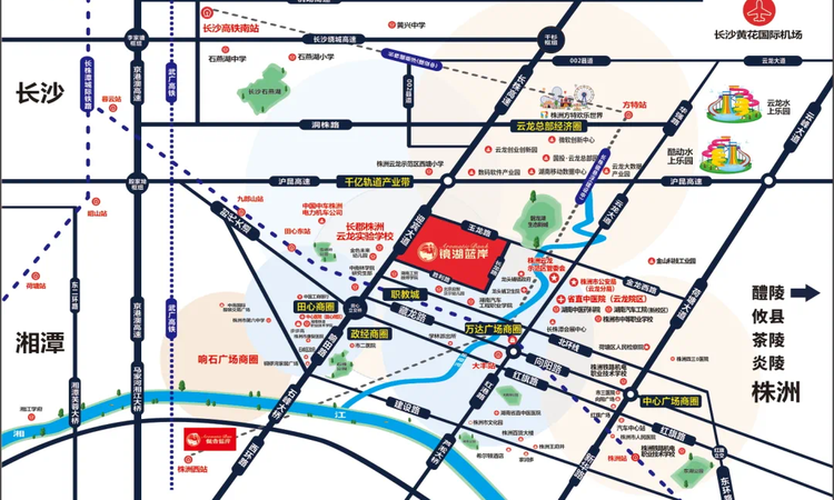 键宁镜湖蓝岸交通图