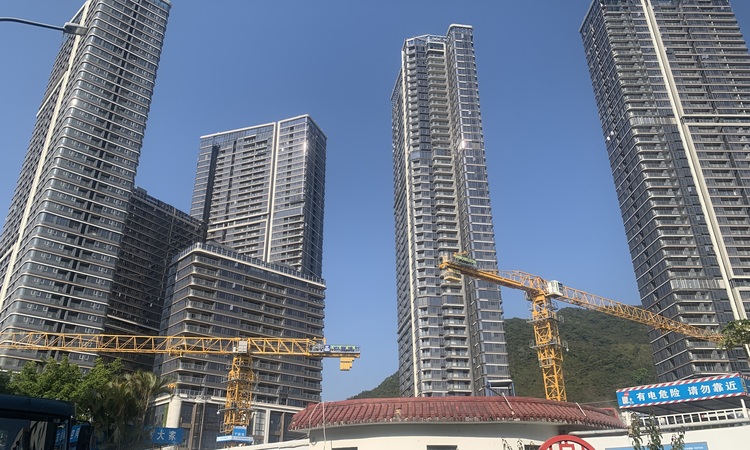 东海富汇豪庭施工进度图