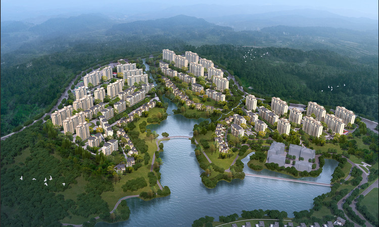 御湖·新加坡国际花园效果图