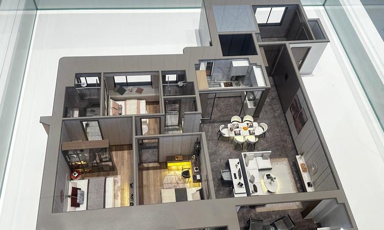 中环桃源里楼层平面图