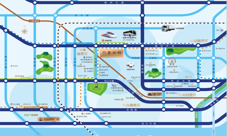 万豪中心楼层平面图