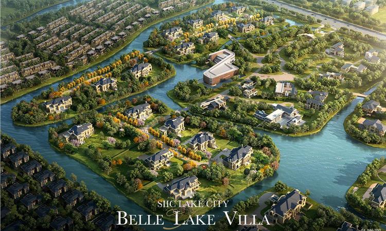 上实滨湖城效果图