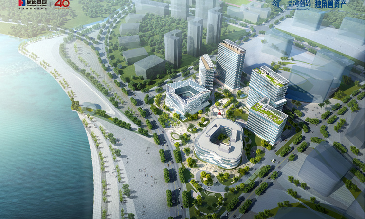 蓝湾智岛（二期）效果图