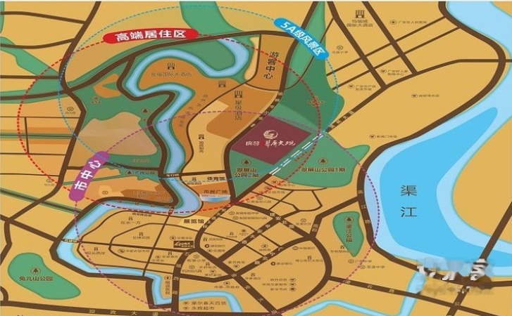 广发叁号·翠屏大观交通图