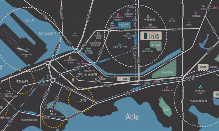 金科金弘基九禧交通图