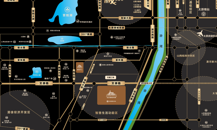 怡和国际教育小镇交通图