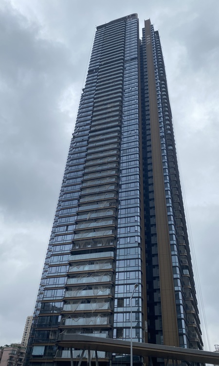 中海观雲府施工进度图