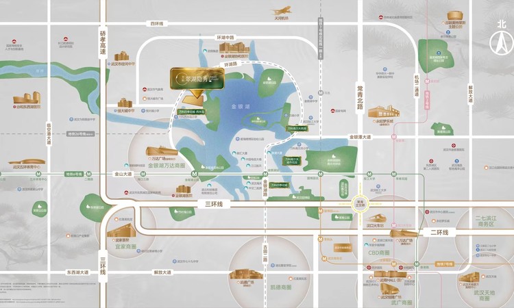 万科翠湖隐秀交通图