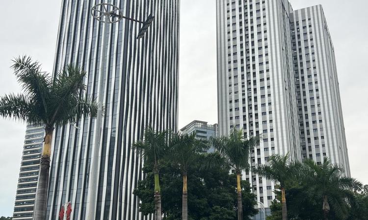 臣田开元广场实景图