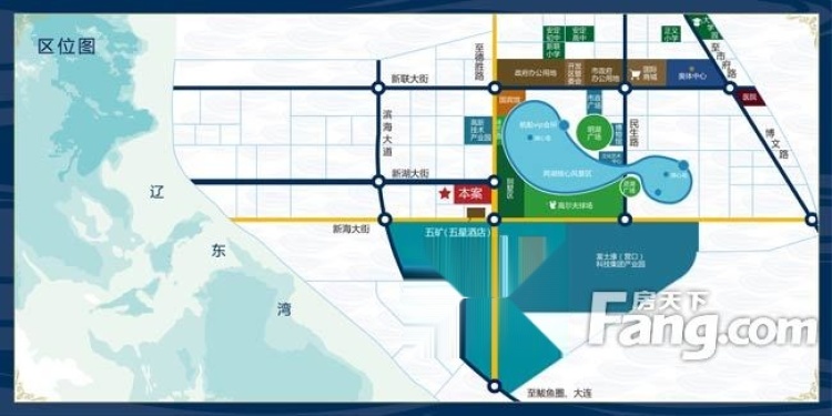 丽湖名居交通图