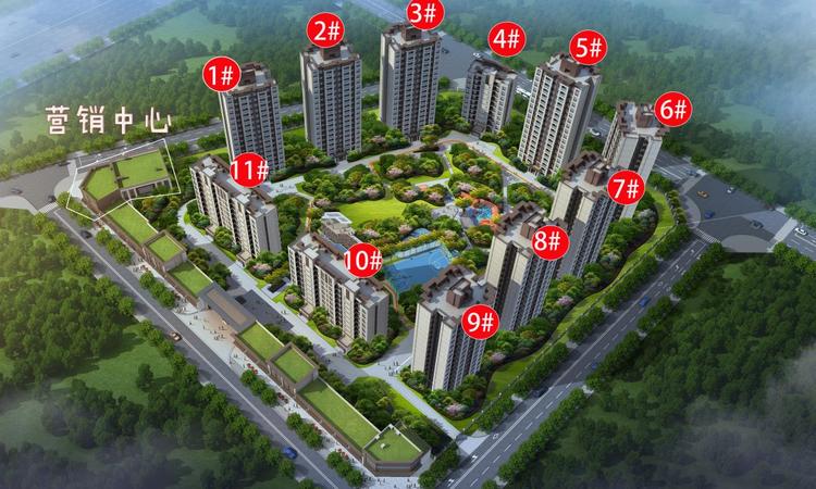 荣盛万树香堤楼层平面图