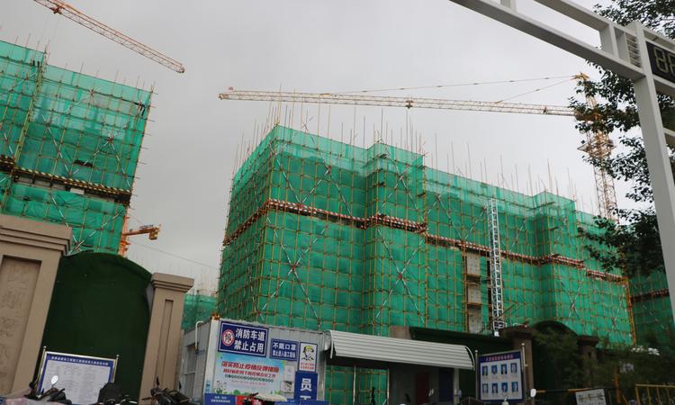 远博悦府A区施工进度图