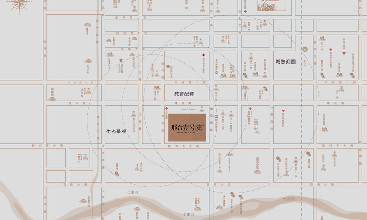 邢台壹号院交通图