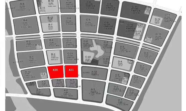 金茂中欧国际城楼层平面图