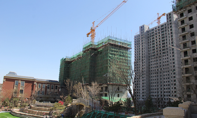京北·中央公园施工进度图