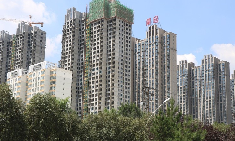 紫御蘭庭施工进度图