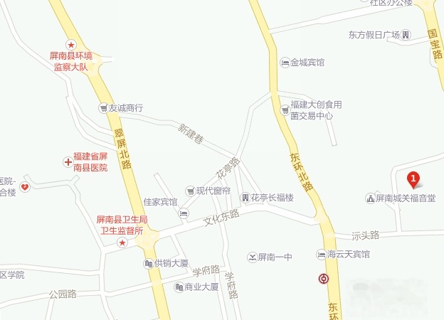 卓远御景东城交通图