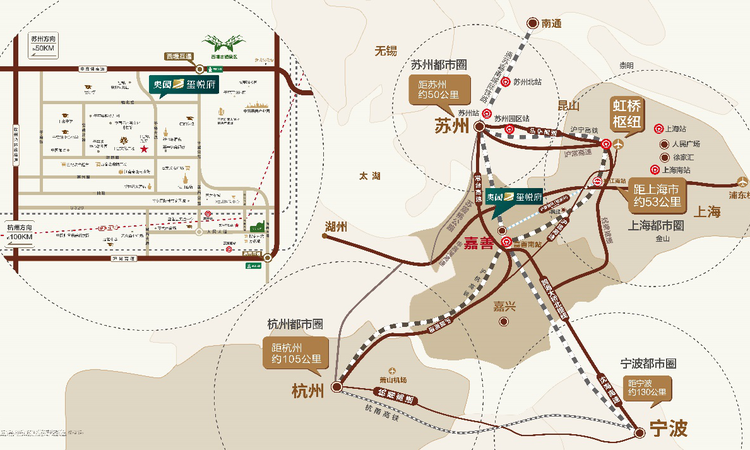 奥园玺悦府交通图