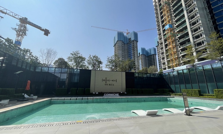 保利阅江台实景图