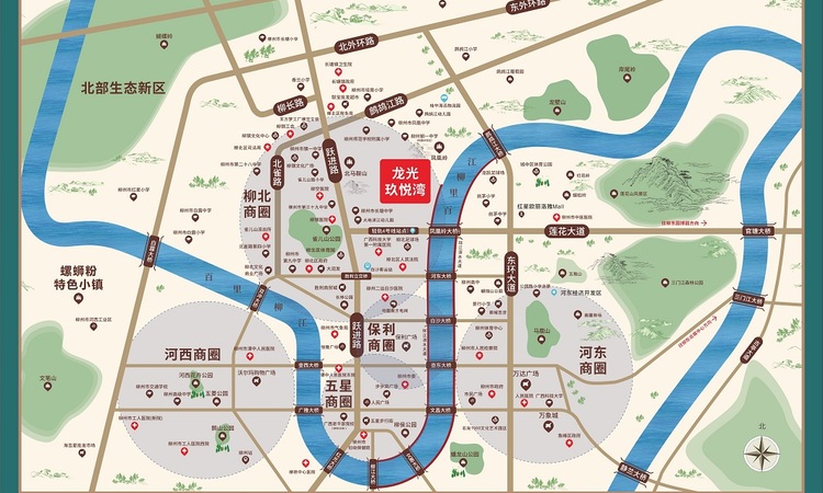 龙光玖悦湾交通图